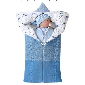 Petyoung Newborn Baby Blanket Sleeping Mat Thick‎ Warm Sleeping Bag